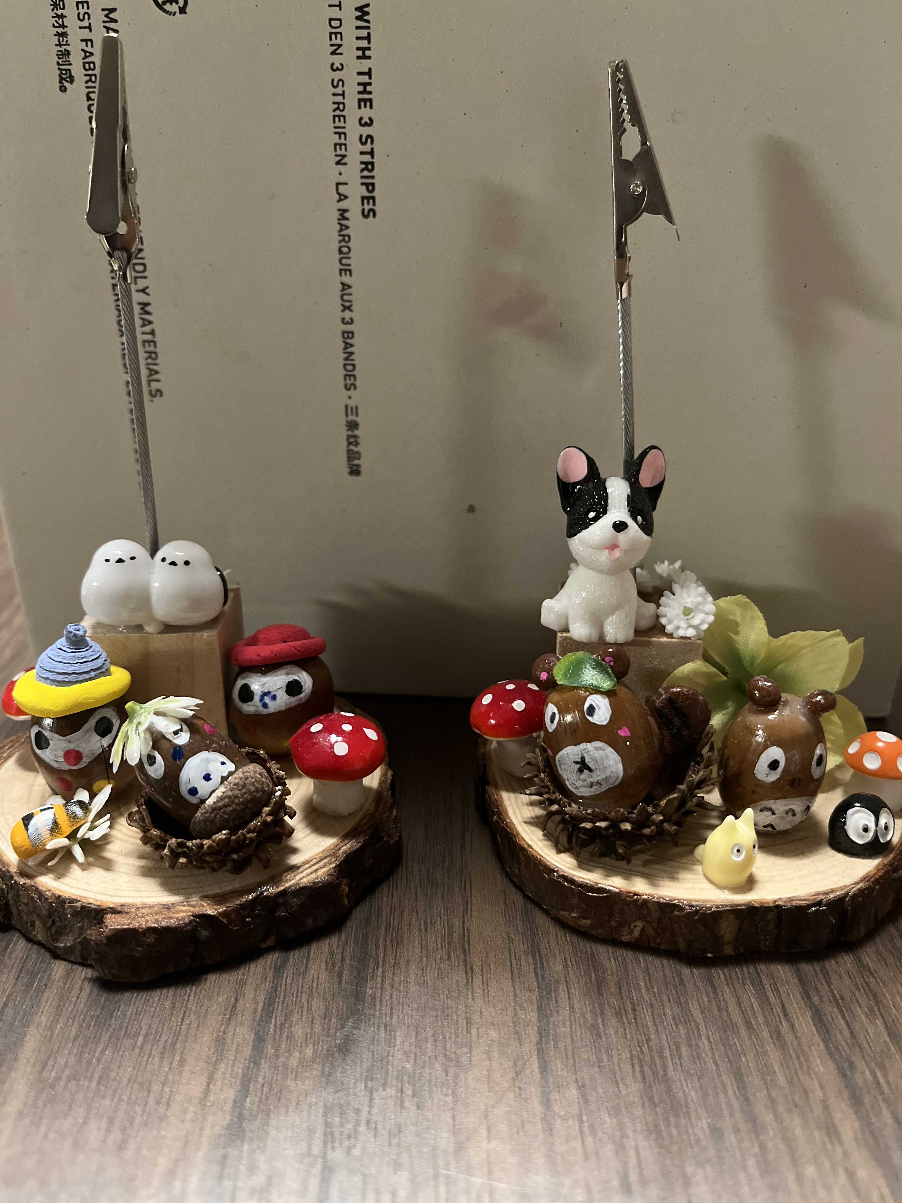 どんぐりアートメモスタンド、卓上飾り | ノースポート・モール